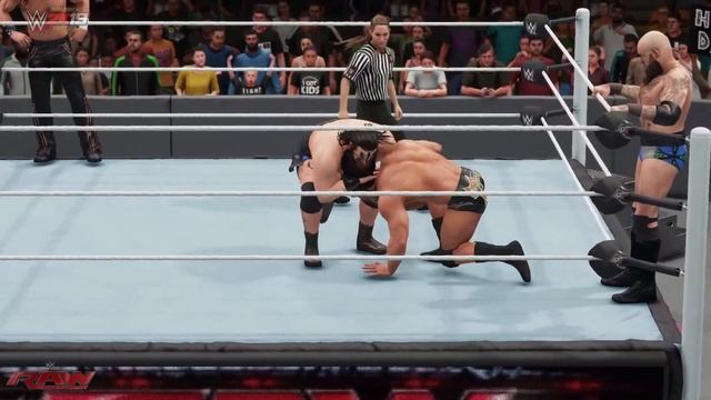 Mason Ryan & Drew McIntyre VS. The Viking Raiders | Community Wish [WWE2K19 Gameplay] смотреть онлайн