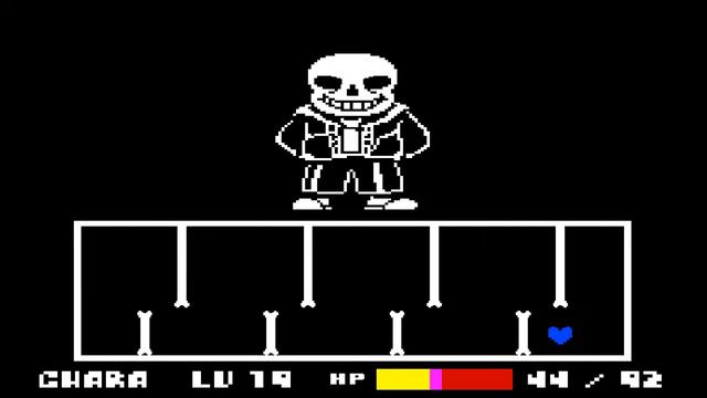 Undertale - Hard Mode Sans Fight [Scratch] - (sanse329) смотреть онлайн