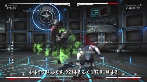 Mortal Kombat X/10 Ermac Spectral combos gameplay (Ермак стиль Призрак)