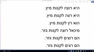 531. «Путаю слова – роца, раца, рацу – хотела, бежала…». Понимаем глаголы иврита