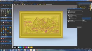 Artcam 2018. Создание сечения на 3D модели