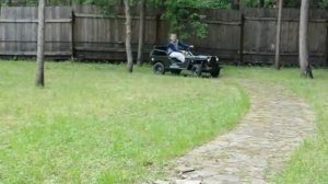 Детский джип Willys с бензиновым двигателем