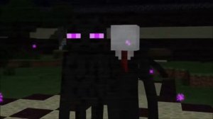 Мортал комбат в майнкрафте! Эндермен VS Слендермен