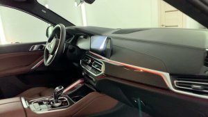 Бронирование всего кузова BMW X6 матовой полиуретановой плёнкой Llumar