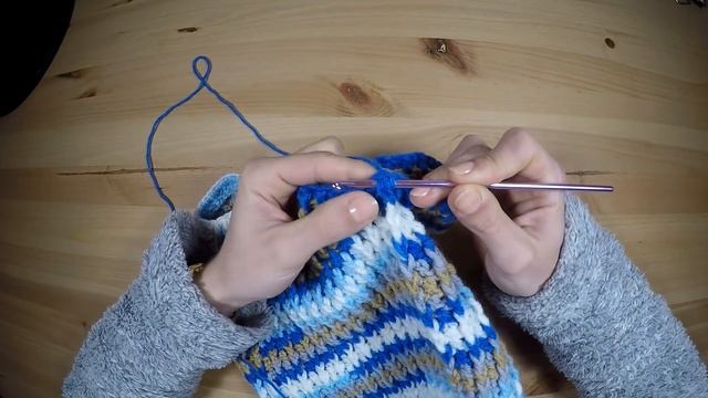 Pull Crochet point relief toutes tailles 2/2 / Sweater all sizes crochet (english subtitles) смотреть онлайн