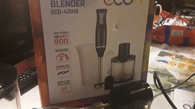 #hendblanderECO431HB обзор погружного #блендер HEND BLANDER ECO-431HB готовим #коктель