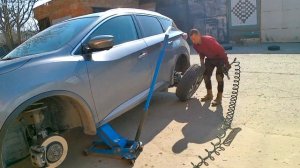 CHERY TIGGO 7 PRO. Шина монтаж 2022год.