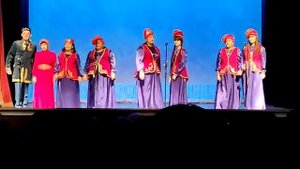 Татарский ансамбль "Ләйсән" г.Омск "Карлар ява тын гына" (Тихо идёт снег)