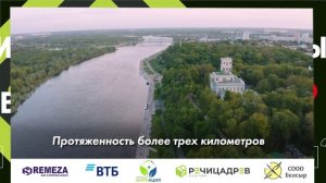 Самая длинная набережная Беларуси находится в Гомеле