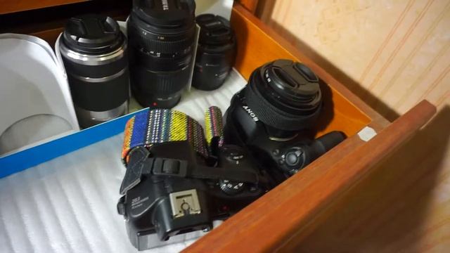 Вся моя фототехника: объективы, зеркальные, беззеркальные фотоаппараты и мыльницы