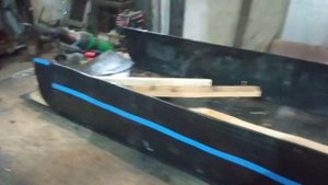 сани волокуши из б/у пластика пнд