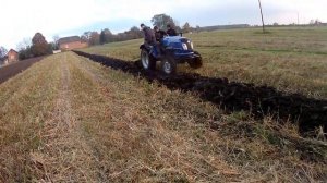 вспашка огорода трактором DF 244