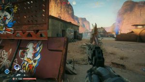 Rage 2 Прохождение #13. Водокачка бандитское логово, Отмели (контейнеры, датапад, расположение)