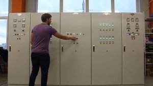 ГРЩ ручное управление вводов