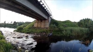 Сплав 2016 река Плюсса часть 1