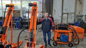 Буровая установка ГБУ Электро М4. Обзорное видео от Завода Буровой Техники