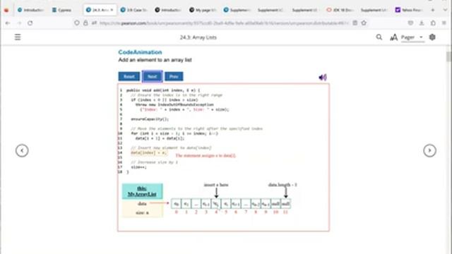 Daniel Liang Java Section 24 3 Array Lists