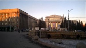 Современный Новосибирск вчера и сегодня.  Сочeтание нового и старого. Из Новосибирска с любовью.