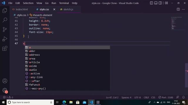 Google Clone (With Source Code!!!) | HTML, CSS  & JS | Working Clone | Amey Gawale | AMEY - TECH |