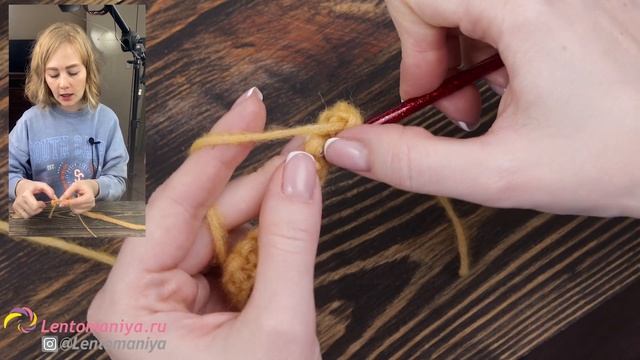 ВАШИ УШИ БУДУТ В КОМФОРТЕ? Повязка на голову крючком, легкий вариант. смотреть онлайн