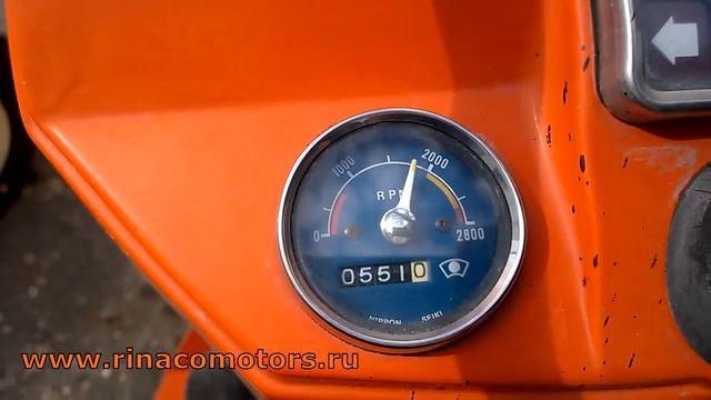 Хиномото С172. Тест драйв японского минитрактора смотреть онлайн