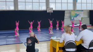 Соревнования по чирлидингу в Новосибирске. «Динамит» Заринск