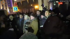 Сход на Манежной площади Москвы 2014 12 30