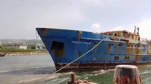 Обрыв троса при подъёме судна