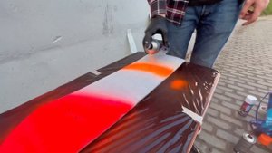 Как ярко и оригинально покрасить скейтборд? Флуоресцентная эмаль DECORIX.