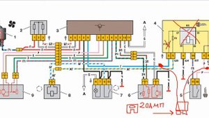 ПЕЧКА ВАЗ 2110 И ПРЕДОХРАНИТЕЛЬ