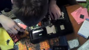 Замена микропроцессора на ноутбуке.avi