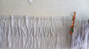 Посадка семян в туалетную бумагу.Что стало с ними через 10 дней.Вид  из раэвернутой пеленки.