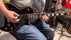 Burny RLC-80 Les Paul custom 1980s Black Rare japan made guitar