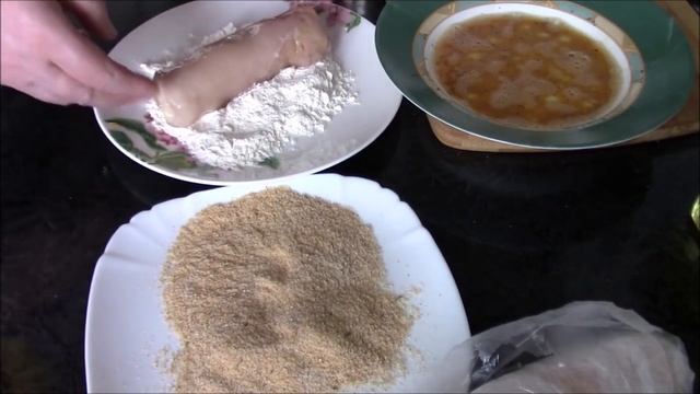 Рулеты из куриной грудки Кордон Блю