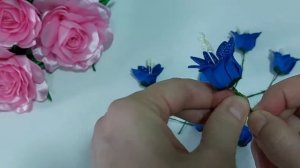 Колокольчики из фоамирана