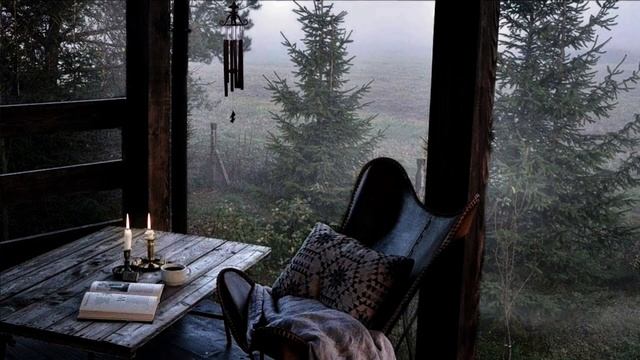 Сказочная музыка, для релаксации, и медитации, шум дождя. Fairytale music. смотреть онлайн