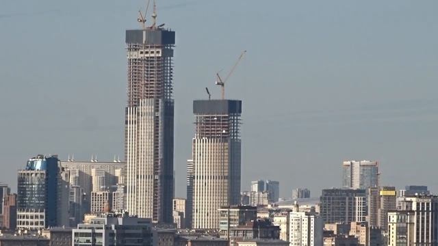 Стройка Capital Towers сентябрь 2020