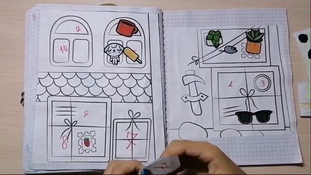 Распаковка бумажных сюрпризов 🌸