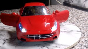 1:18 Scale LED Tuningcar Ferrari FF Modellbau Hotwheels Tuning Auto Car DDR 143