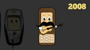 The Evolution of Nokia Tune- Nokia Tune Animation. V.T. Studio 2
