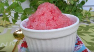Арбузный сорбет