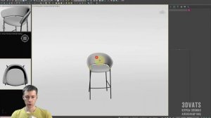 Студийное освещение в 3ds Max. Простая схема.