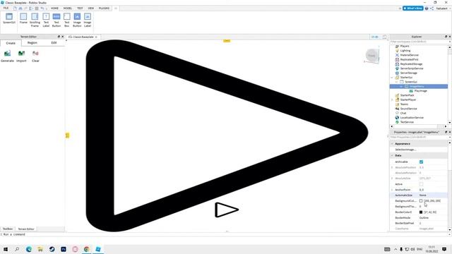 Как сделать меню с картинками | Roblox Studio смотреть онлайн
