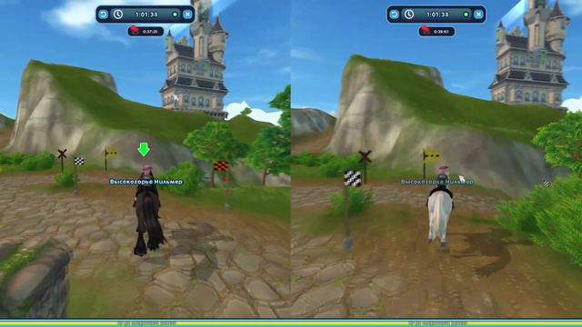 Кто быстрее? Фьордская и Северо-шведская лошади. смотреть онлайн