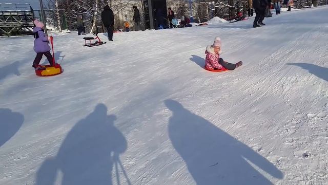 Зимние картинки. Новогодняя детская песенка