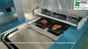 Скин упаковщик автомат для упаковки рыбы, мяса, овощей, фруктов и прочих пищевых продуктов. Недорог