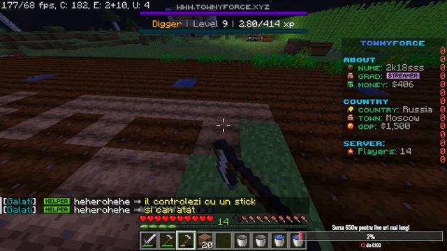 ⚫️Live Minecraft-Russia-Facem cea mai mare ferma hai si tu!#1 ⚫️ смотреть онлайн