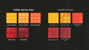 I review all 24 XPRESS COLORS from Vallejo (better at SLAPCHOP than Contrast & Speedpaint?)
