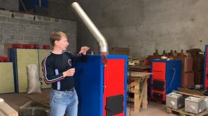Как выбрать дымоход для твердотопливного котла длительного горения?