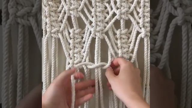 Макраме для начинающих: учимся вязать узлы | Ярмарка Мастеров смотреть онлайн